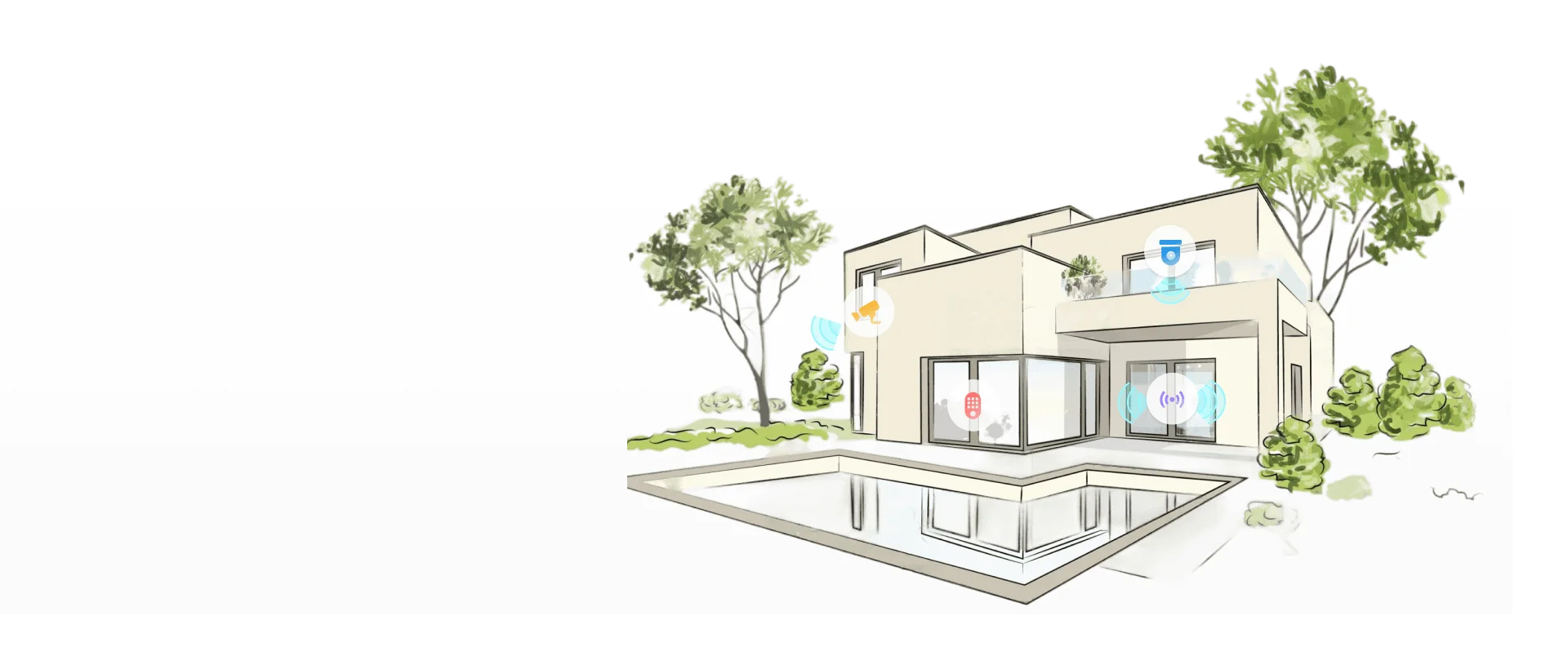 Key-free Homes Bring Keyless Convenience to your home with Smart Locks.