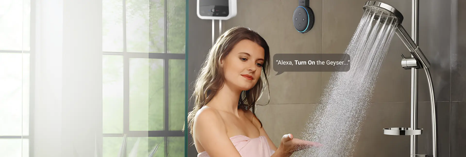 Control your smart home easily using voice commands or the mobile app.